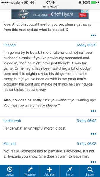 To wonder when Mumsnet stopped being a place for mums?