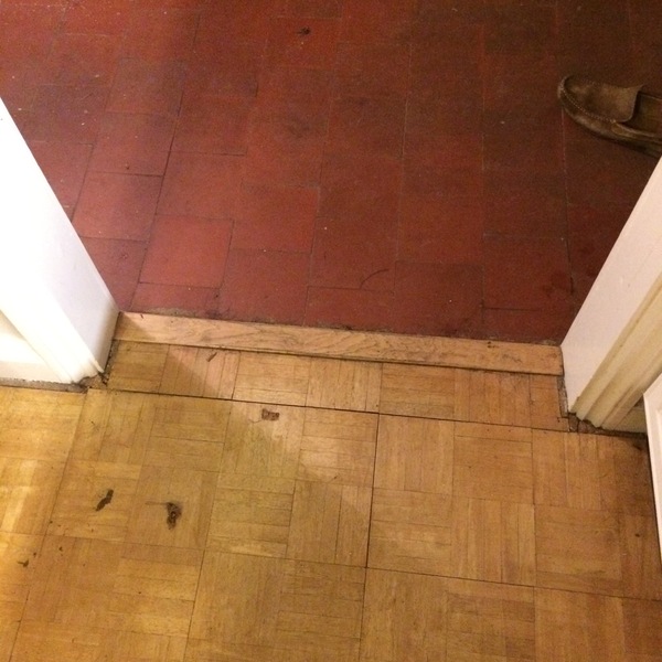 Updating wood floor