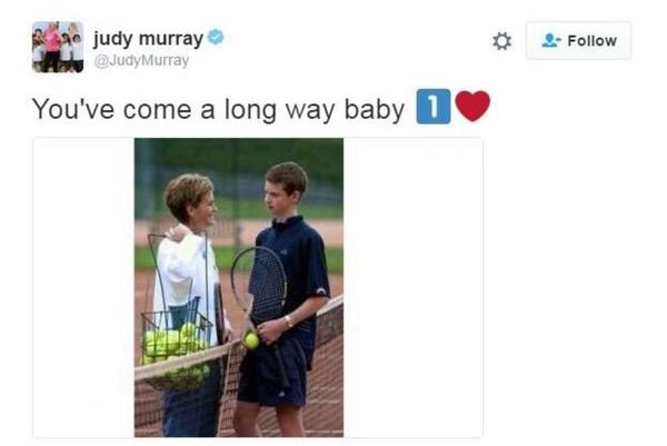 Just to say Well Done to Andy Murray