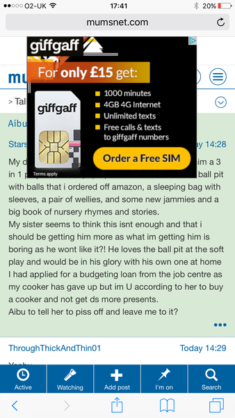 Giant pop up
