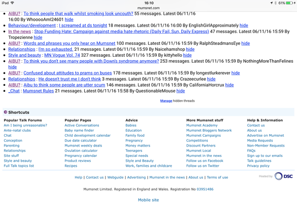 What happened to the SCD #5 thread?