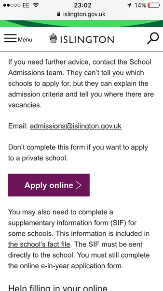 In year applicant-difficulty