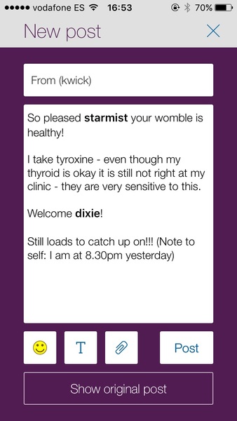 Thread 21 TTC #1 - The one where all our cycles went haywire but we DID NOT GIVE UP