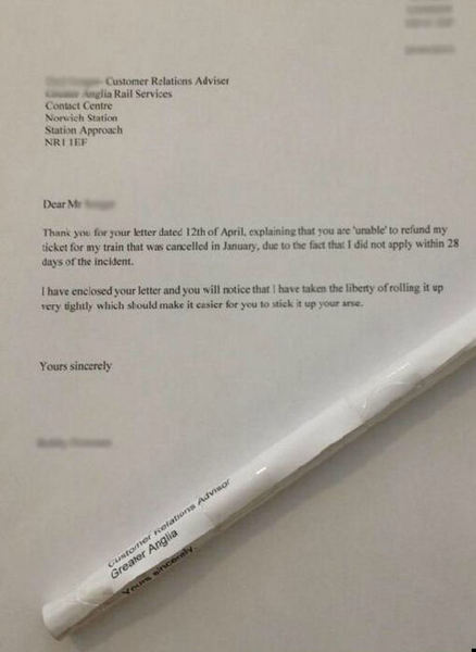 To write back in defence to Head?