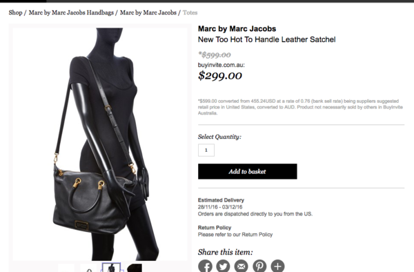 Marc by Marc Jacobs New Too Hot To Handle Leather Satchel