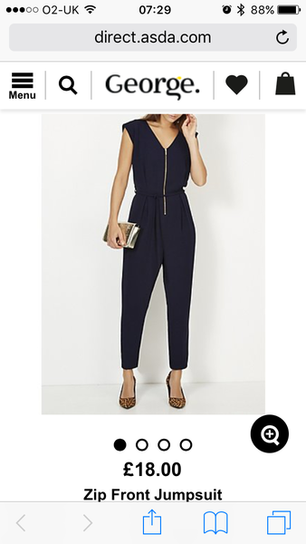 What shoes with a navy jumpsuit?