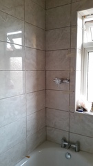 Bathroom extractor fan position