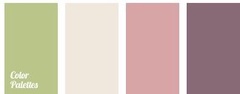 Can a heatherish pink work with moss green?