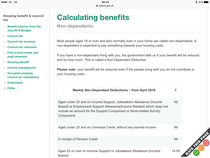 Housing benefit savings, Any help ? Feel sick