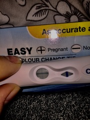 Help!! Taken two clearblue tests one looks positive the other looks negative