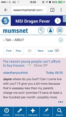 What's with the milk advert that squishes everything to one side?