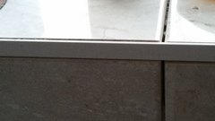 Bathroom extractor fan position