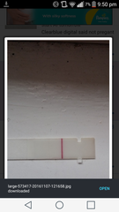 Pregnancy test confusion
