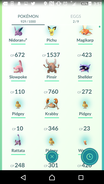 Pokemon Go #5. In which Grimer runs a Muk and gets slapped round the chops with a Flappy Fish.