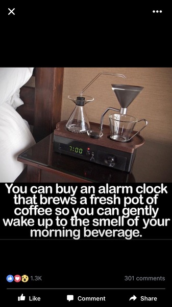To make a bedtime flask of tea?
