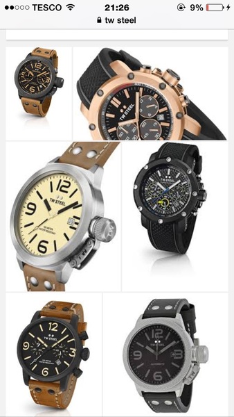 Gold chronograph watch for £200ish
