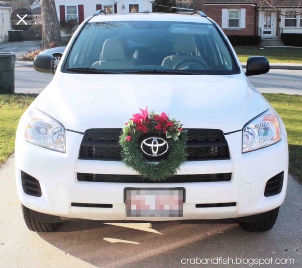 Festive door bows. Yes or no?