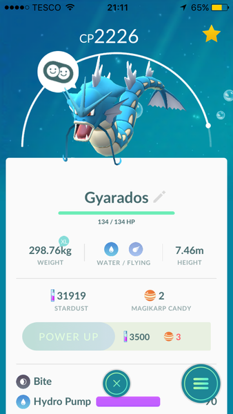 Pokemon Go #5. In which Grimer runs a Muk and gets slapped round the chops with a Flappy Fish.