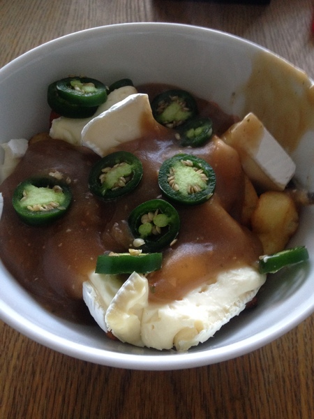 To have chips with Brie and gravy?
