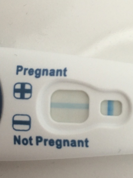 Faint positive Clear Blue