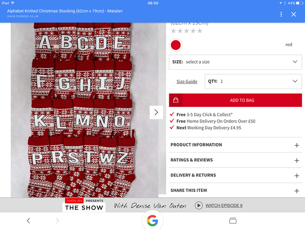 Knitted Christmas Stockings - where to buy?