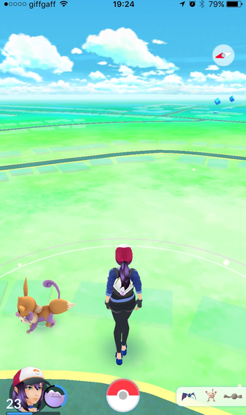 Pokemon Go #5. In which Grimer runs a Muk and gets slapped round the chops with a Flappy Fish.