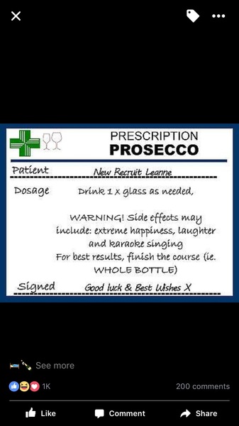 to be mystified at people obsessed by prosecco?