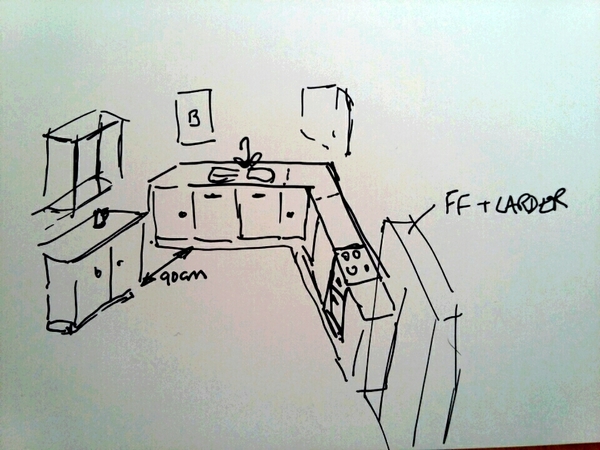 Kitchen design help please