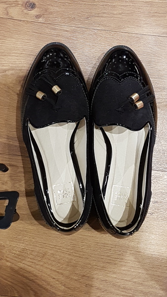 Oh Jesus! I have to wear granny shoes!!
