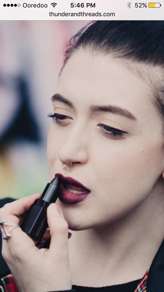 To be this annoyed over lipstick?