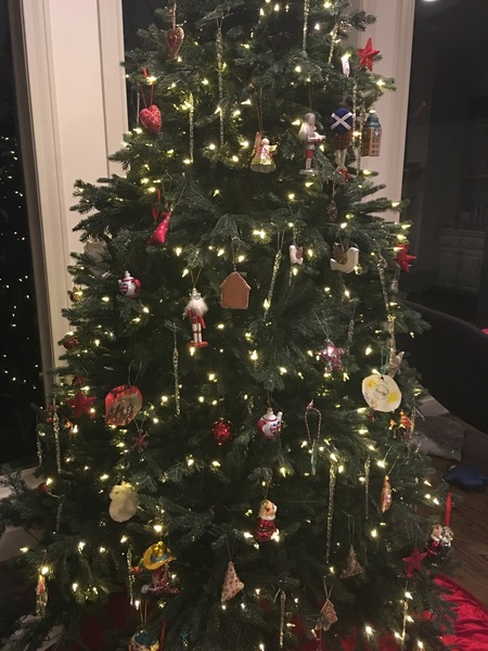 Artificial Christmas tree