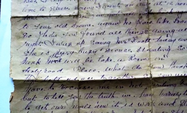 Help with a very old secret letter