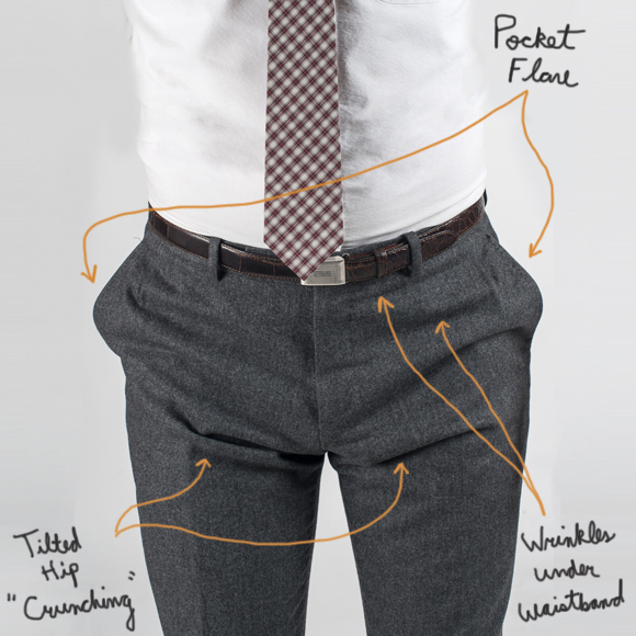 Looking for a Flattering Day to Night Jogger with no "Pocket Flare"