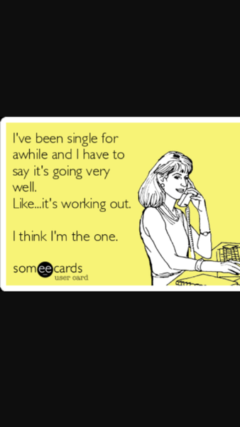 Anyone else happy to stay single forever