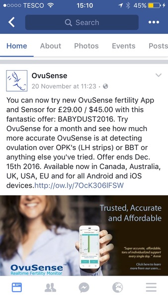 Has anyone used Ovusense?