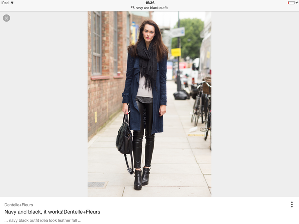 HELP! navy and black together, yay or nay?