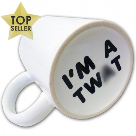 Someone's nicked my mug!