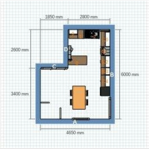 Kitchen design help please