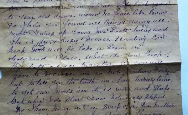 Help with a very old secret letter