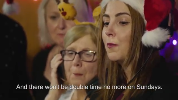 The Labour Protest Christmas Song