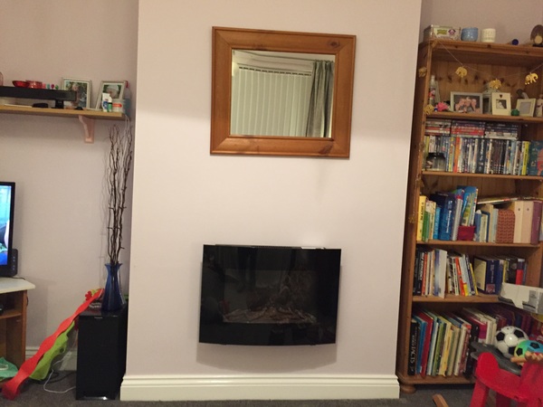 No fireplace! Help...