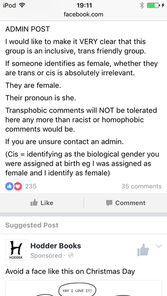 Biological gender!!??