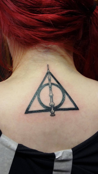 To get a Harry Potter tattoo?!