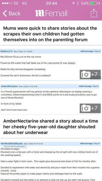 Dick moves your kids have made.