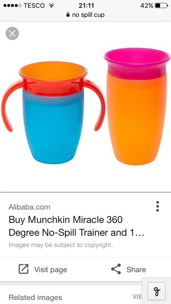 Bottle to sippy cup or beaker
