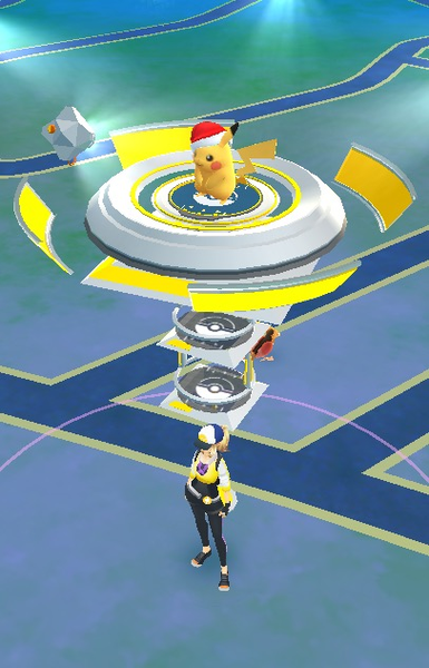 Pokemon Go #5. In which Grimer runs a Muk and gets slapped round the chops with a Flappy Fish.