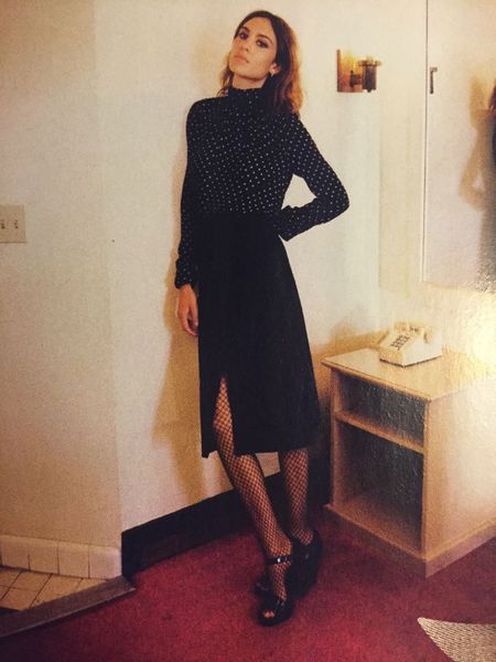 Fishnet tights?