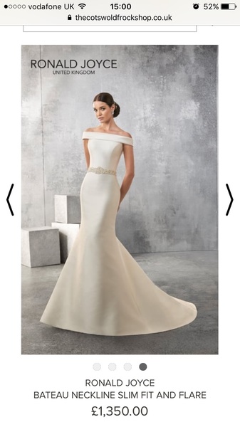 Disappointed after wedding dress shopping