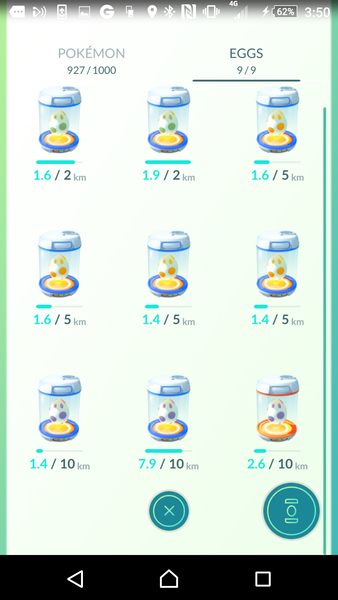 Pokemon Go #5. In which Grimer runs a Muk and gets slapped round the chops with a Flappy Fish.