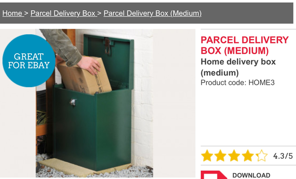 To think neighbours should come and collect their parcel?